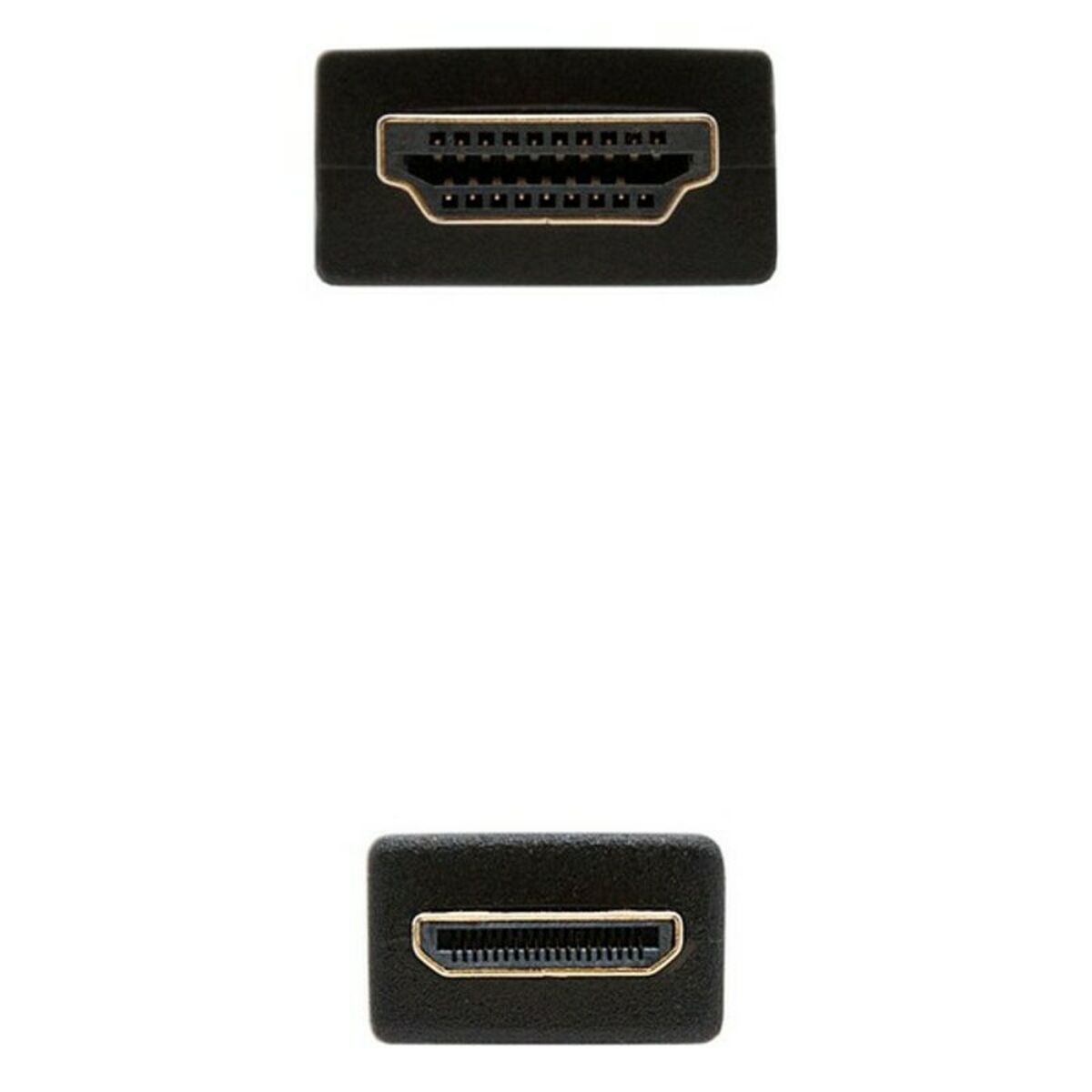 Cable HDMI a Mini HDMI NANOCABLE 10.15.0902 1,8 m Negro